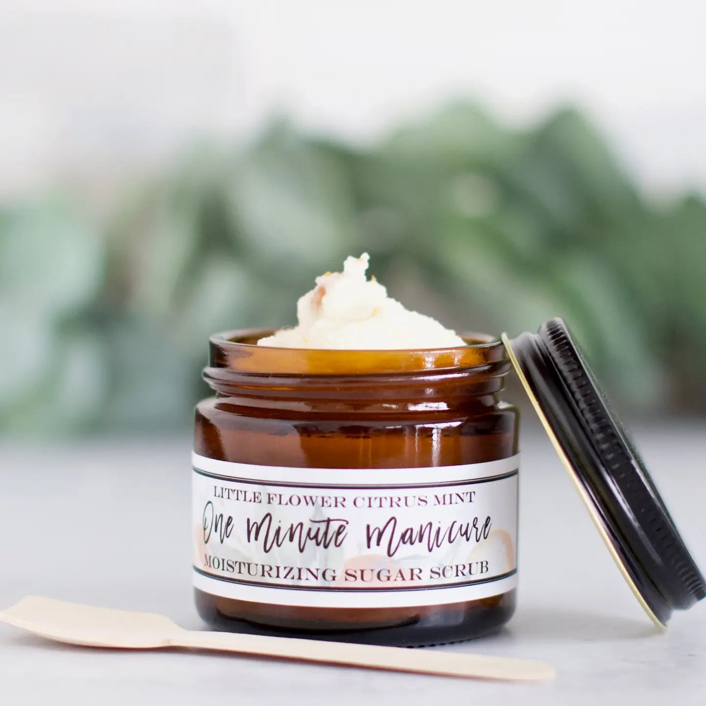 2oz Sugar Scrub - Citrus Mint One Minute Hand Treatment