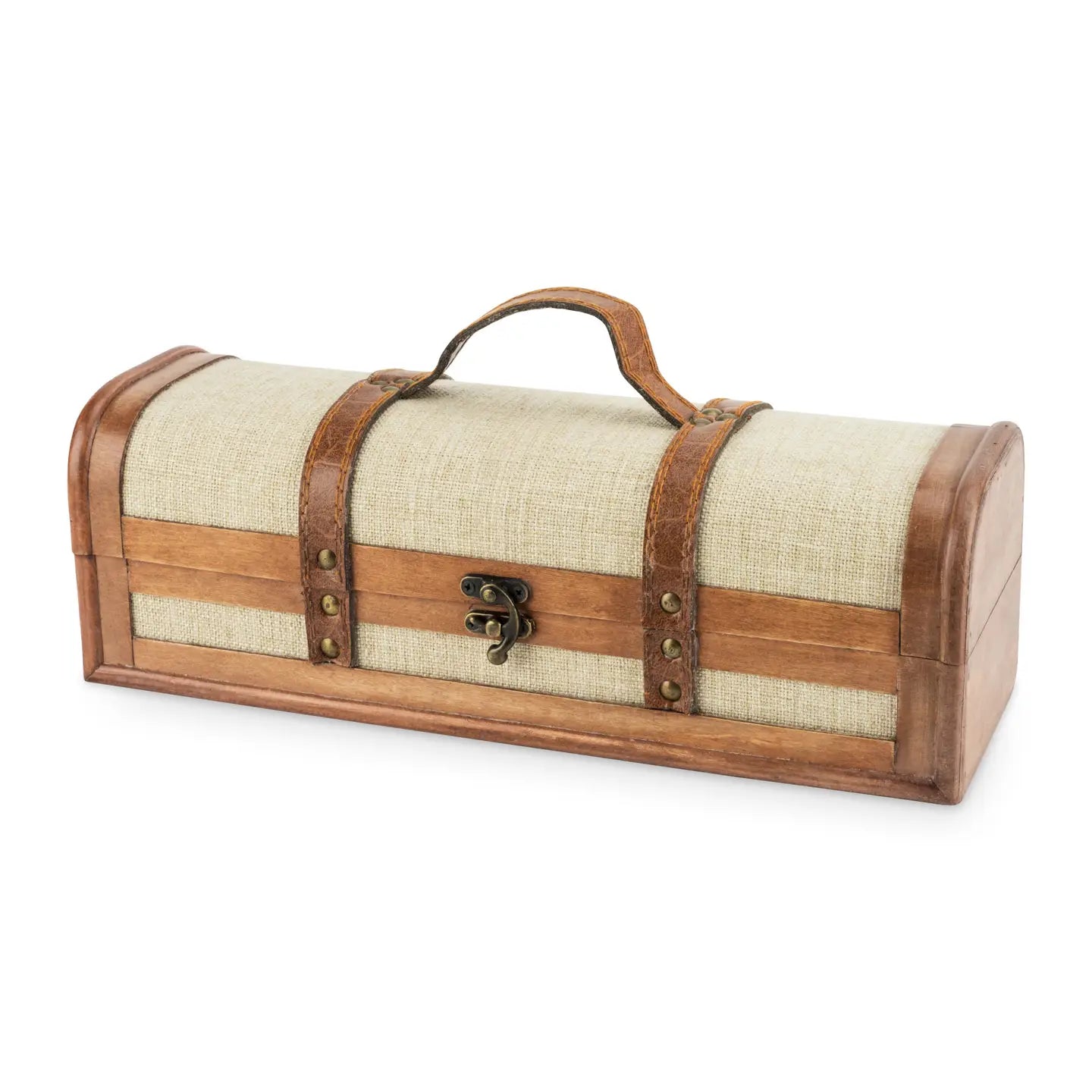 Single Bottle Vintage Trunk Wine Box