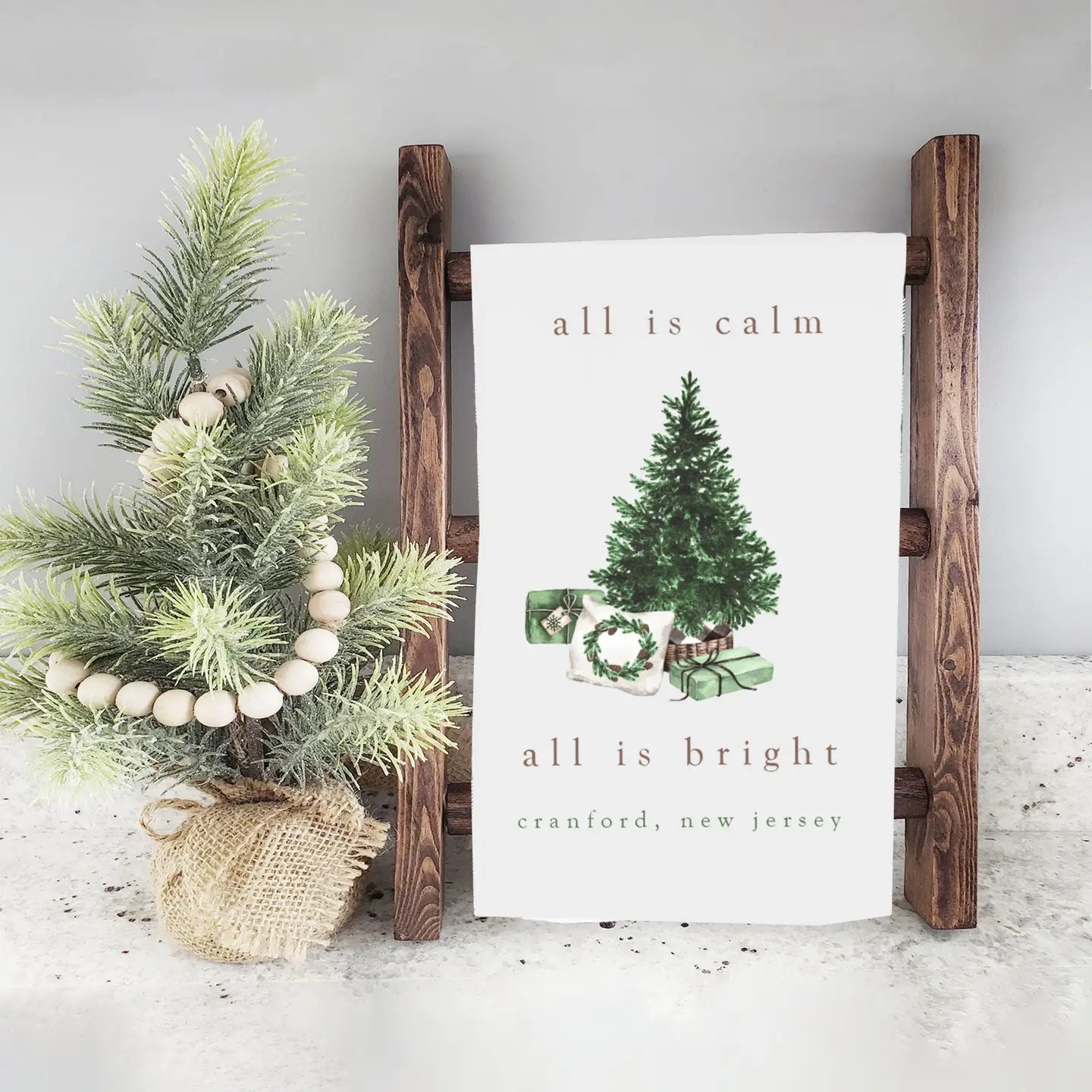 Christmas Tea Towel