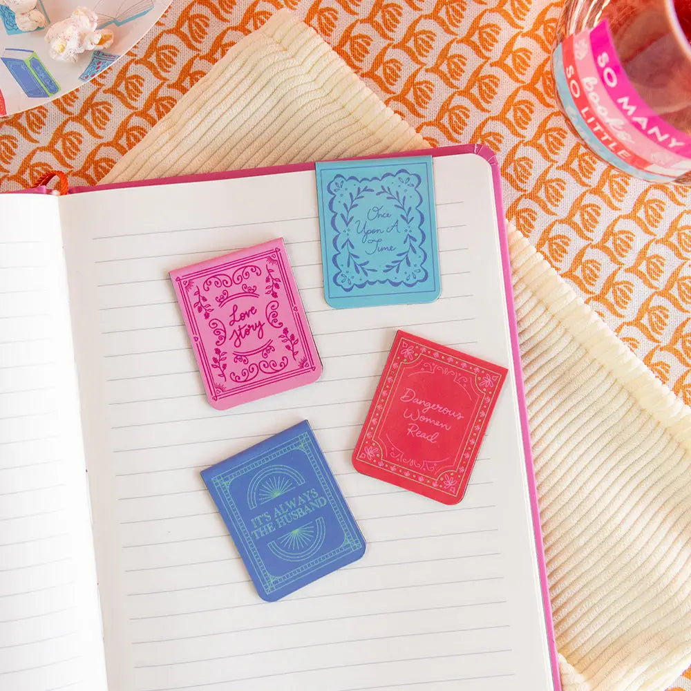 Book Club Magnetic Bookmark Set