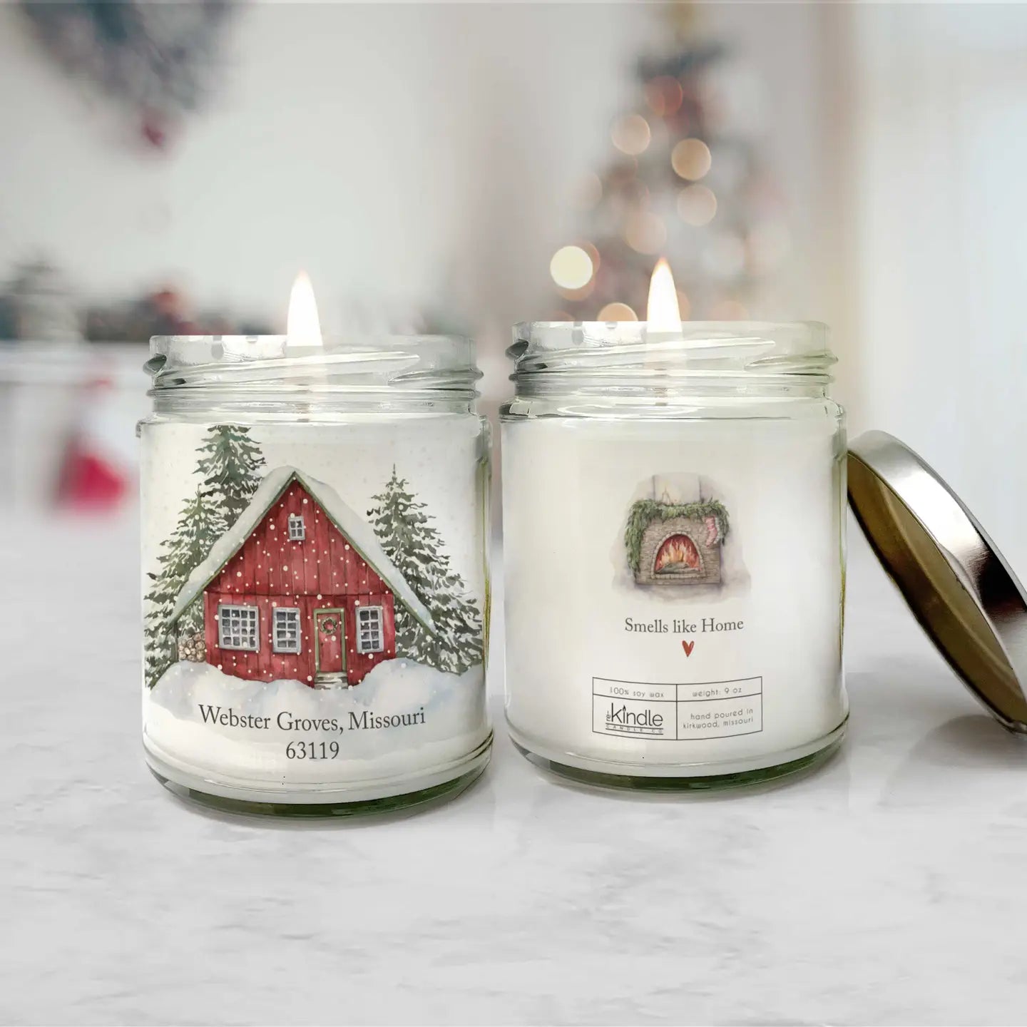 Hometown Winter House 4oz