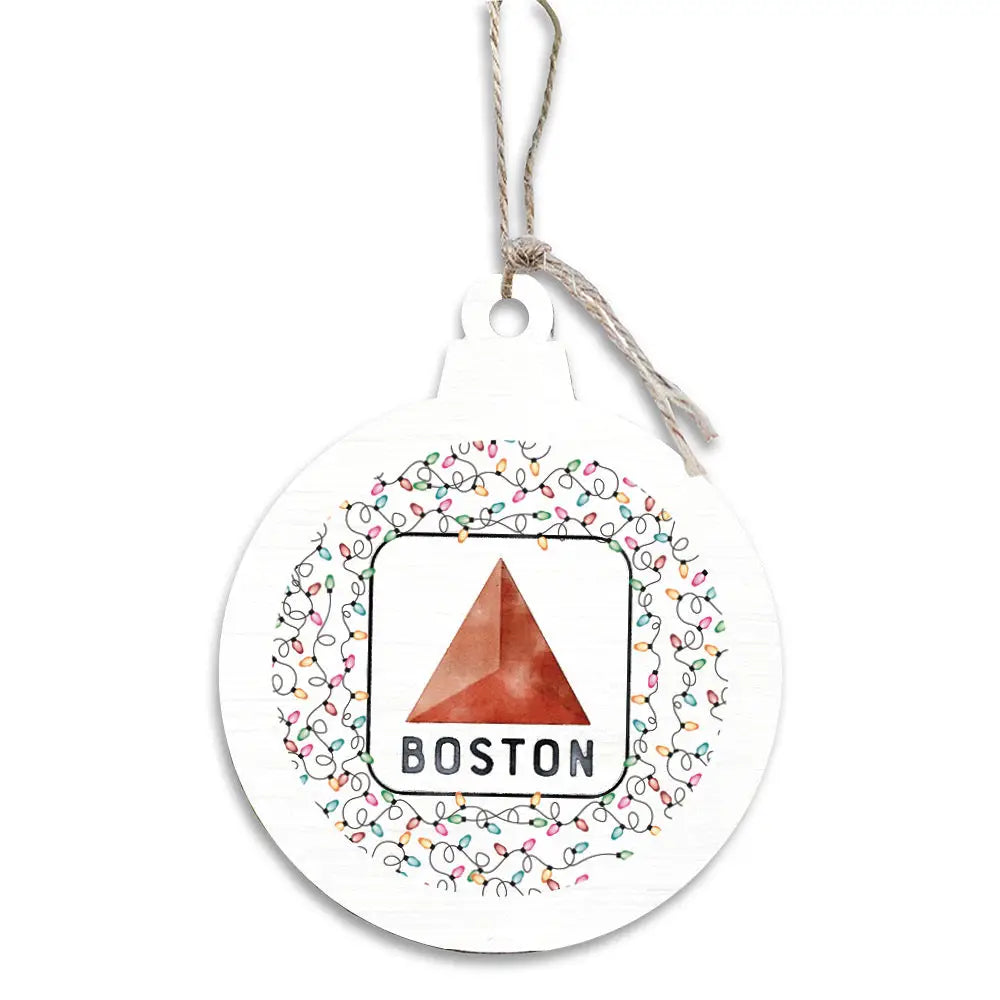 Christmas Light Vintage Citgo Ornament
