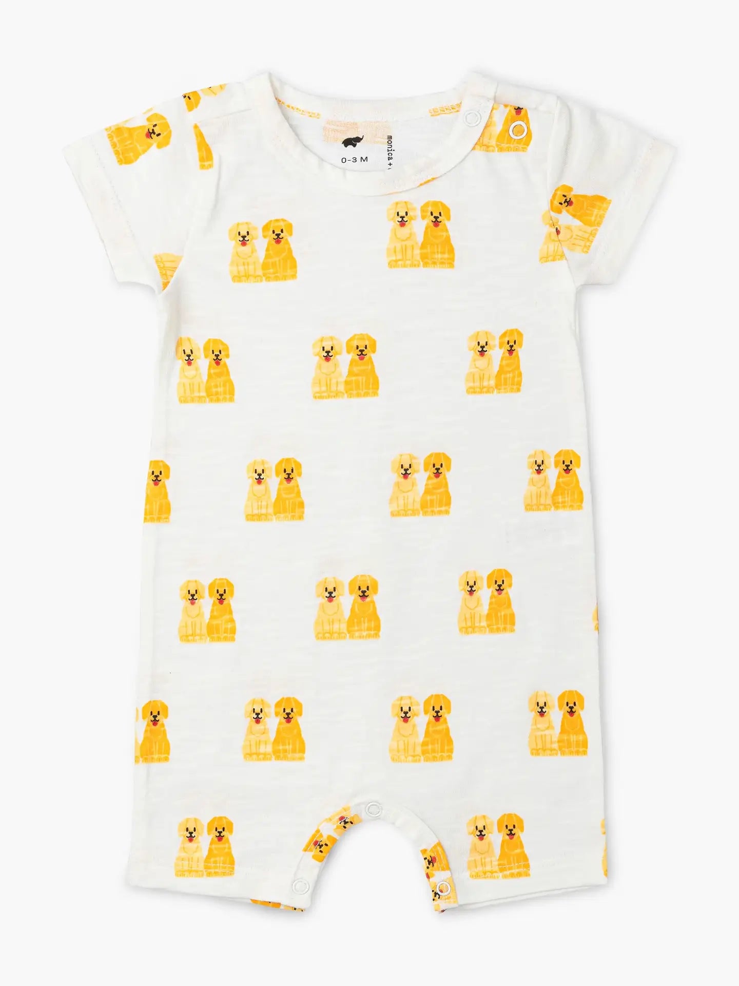 Slub Shorty Romper_puppy Bffs
