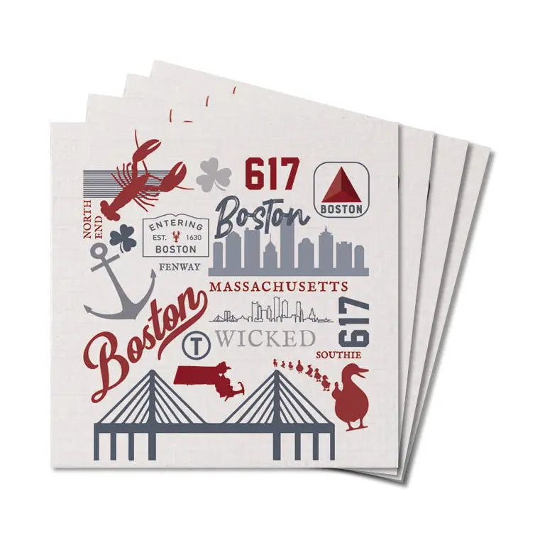 All Things Boston Coaster Set