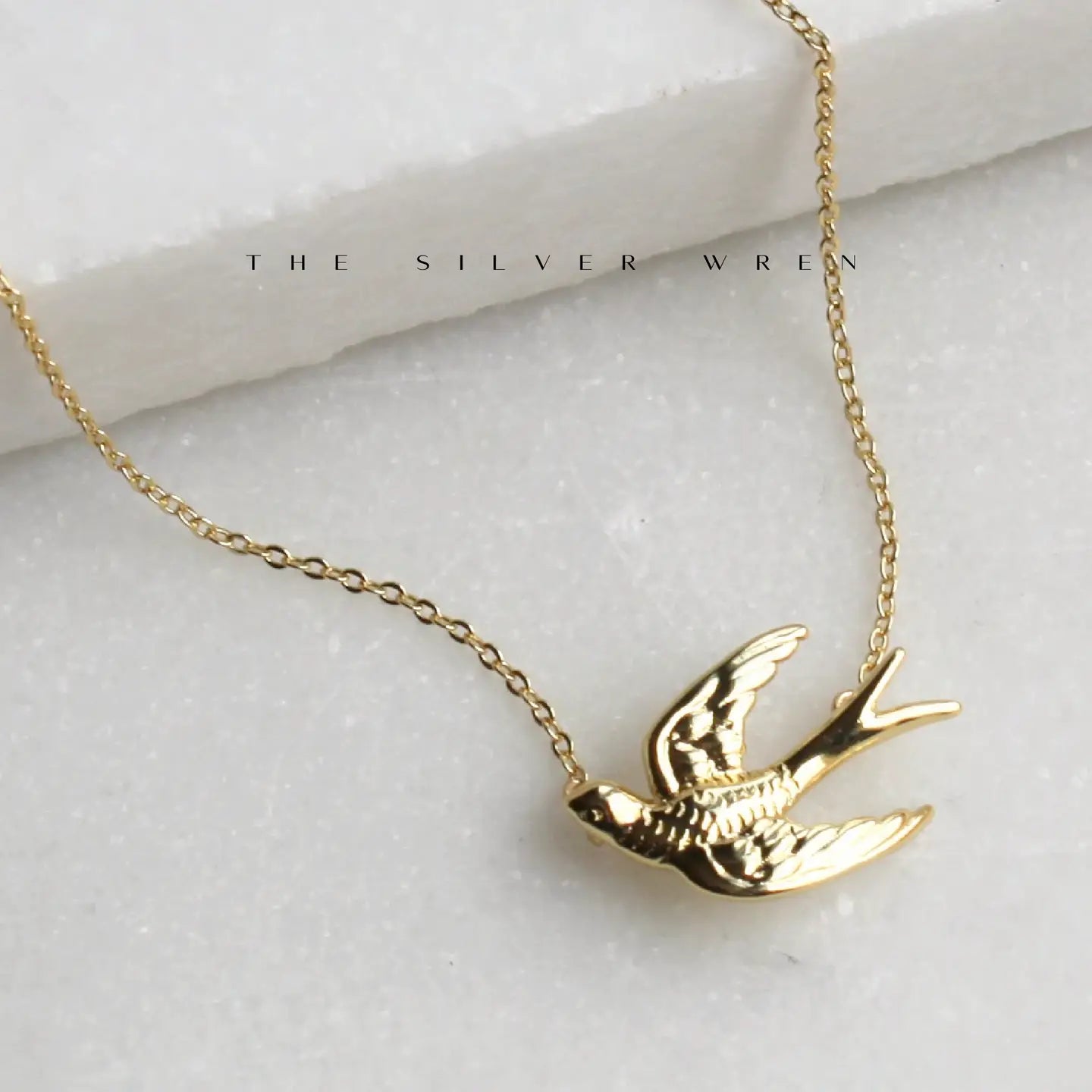 Swallow Pendant Necklace