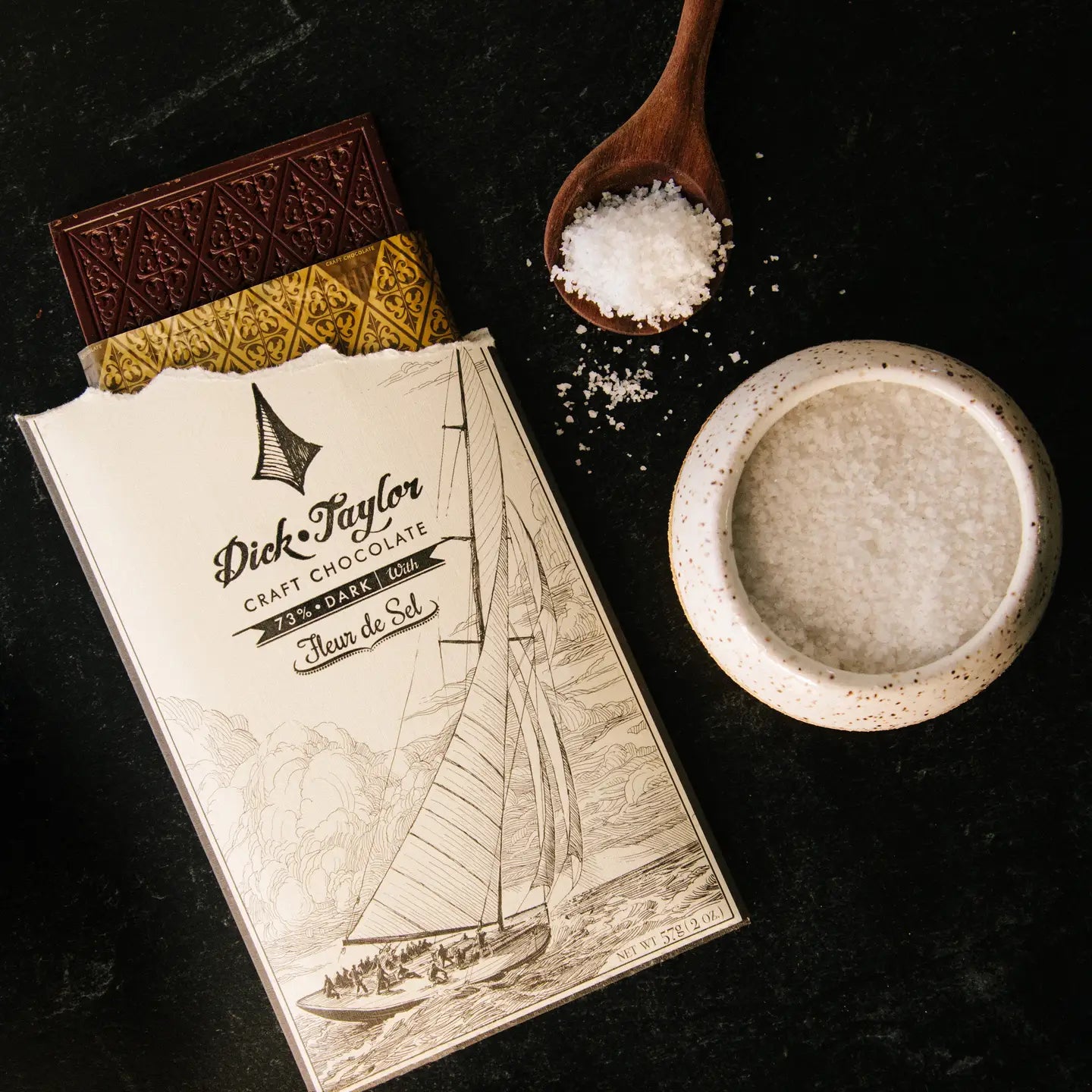 Fleur De Sel 73% Dark Chocolate