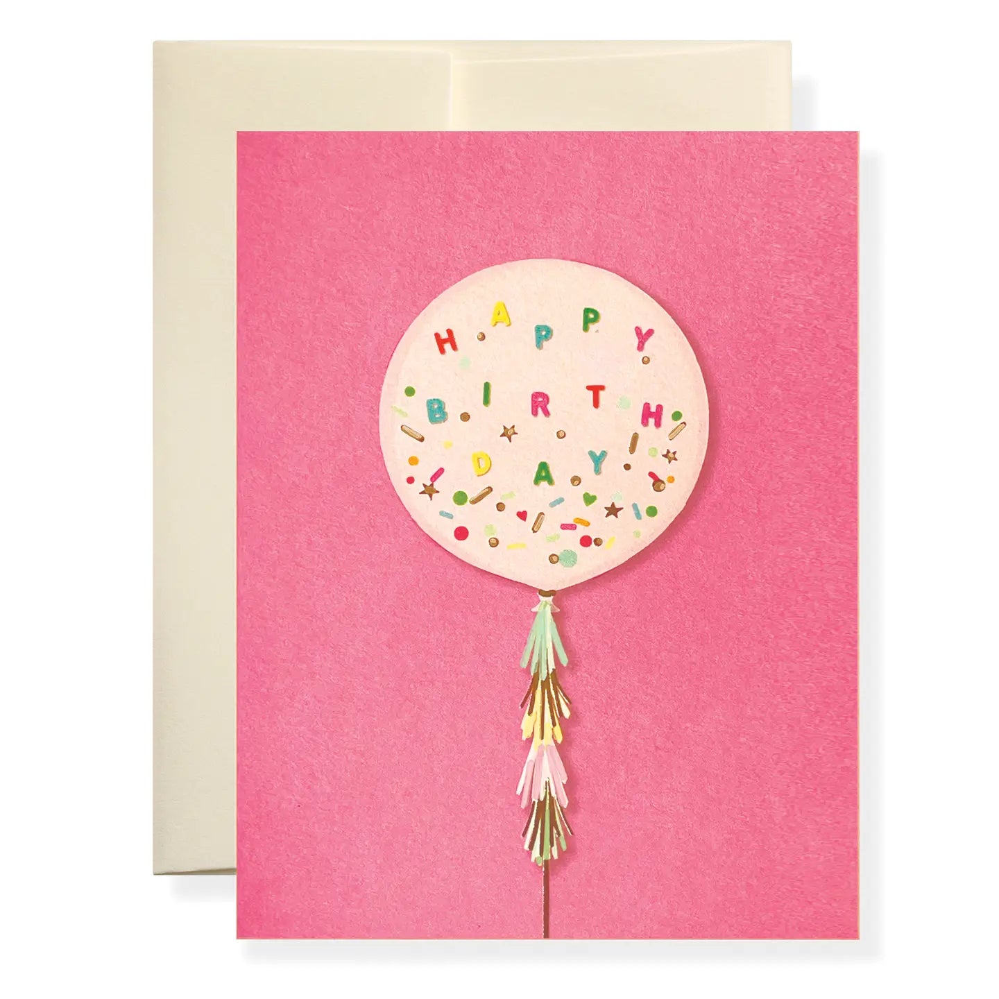 Pink Balloon Greeting Card BOX