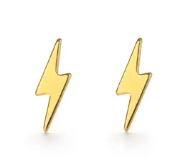 Lightning Bolt Studs
