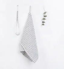 Grid Linen Kitchen Towel
