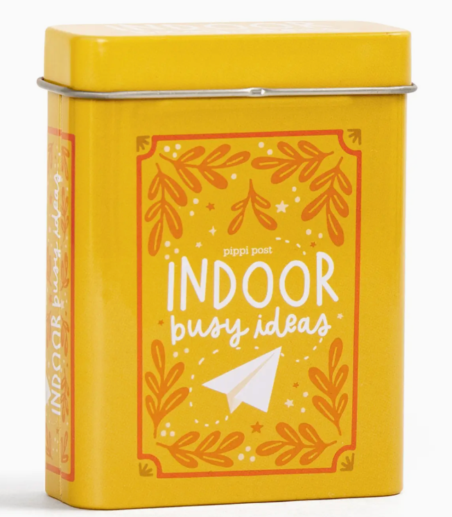 Indoor Busy Ideas Cards Deck of Cards/Storage Tin
