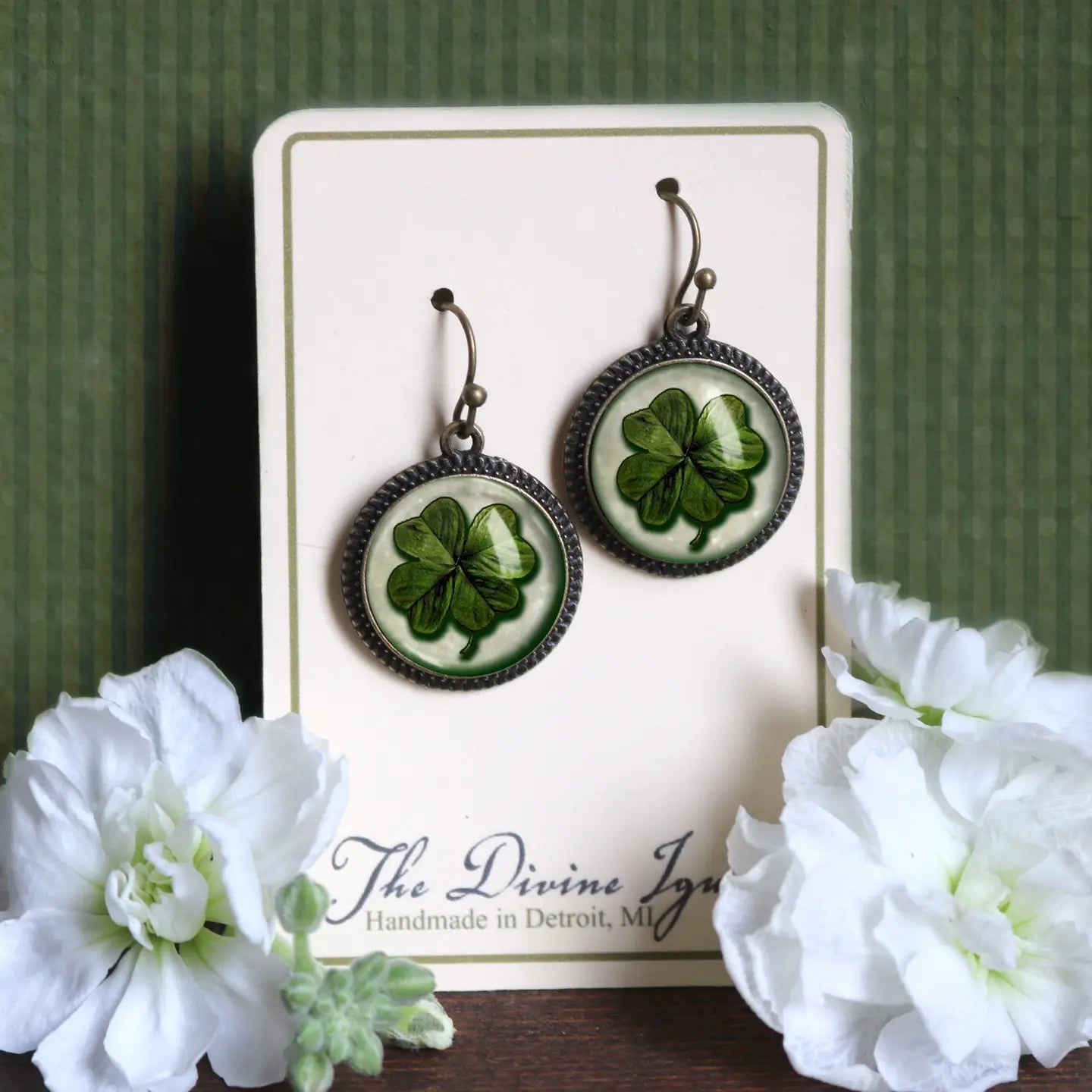 clover earring