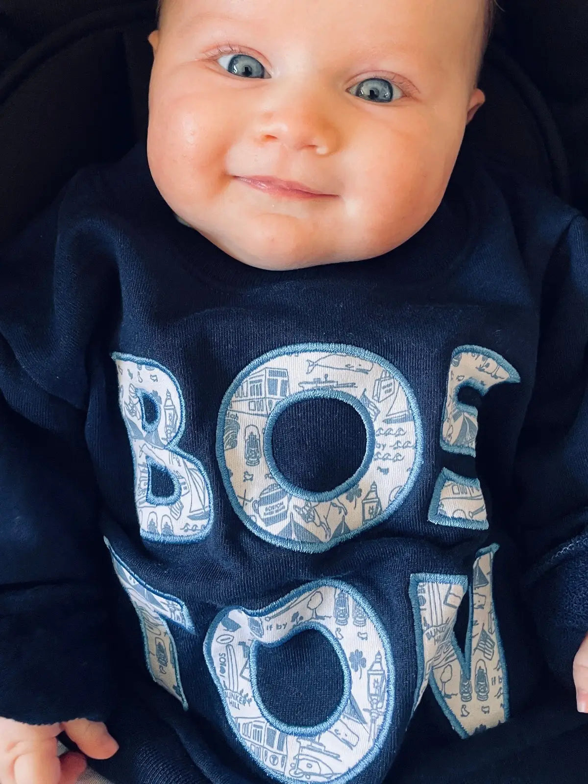 Boston Kids Crewneck Sweatshirt