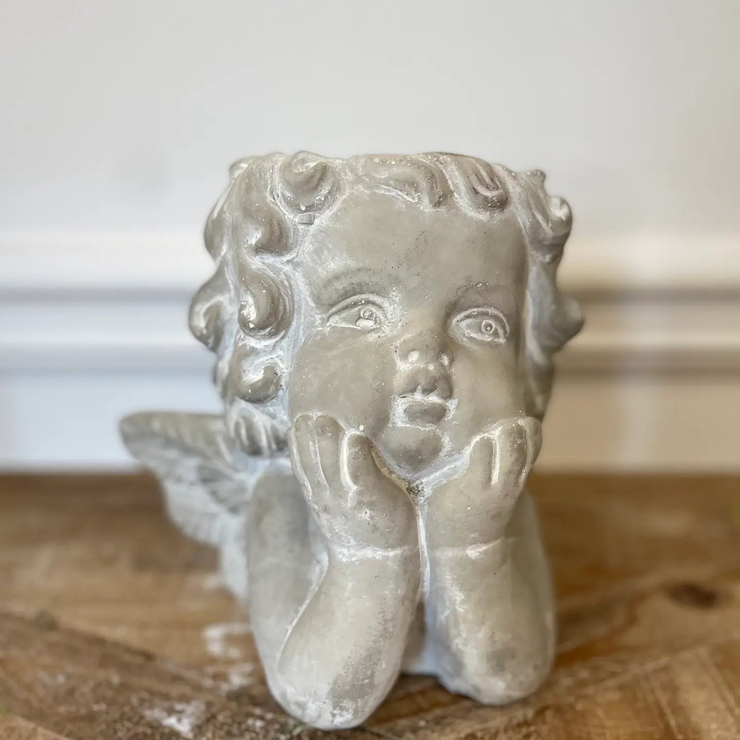 Cement Little Angel Planter