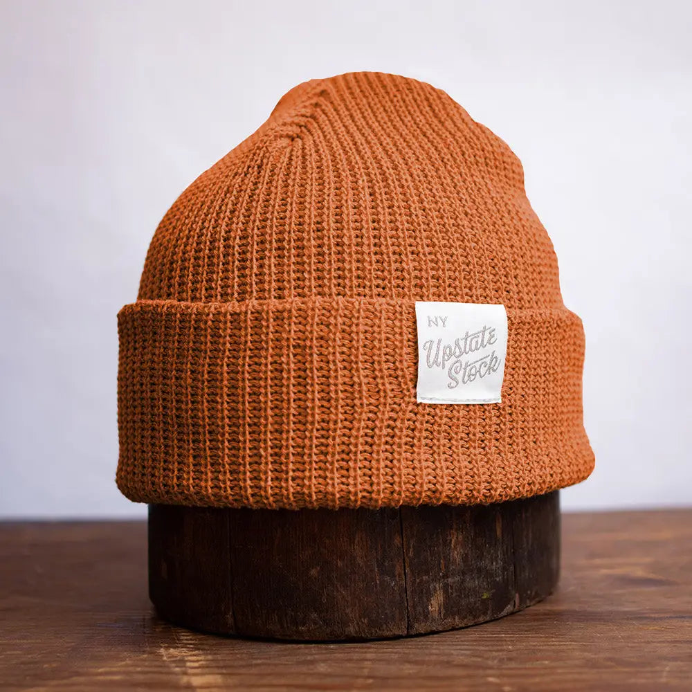 Ochre Upcycled Cotton Watchcap