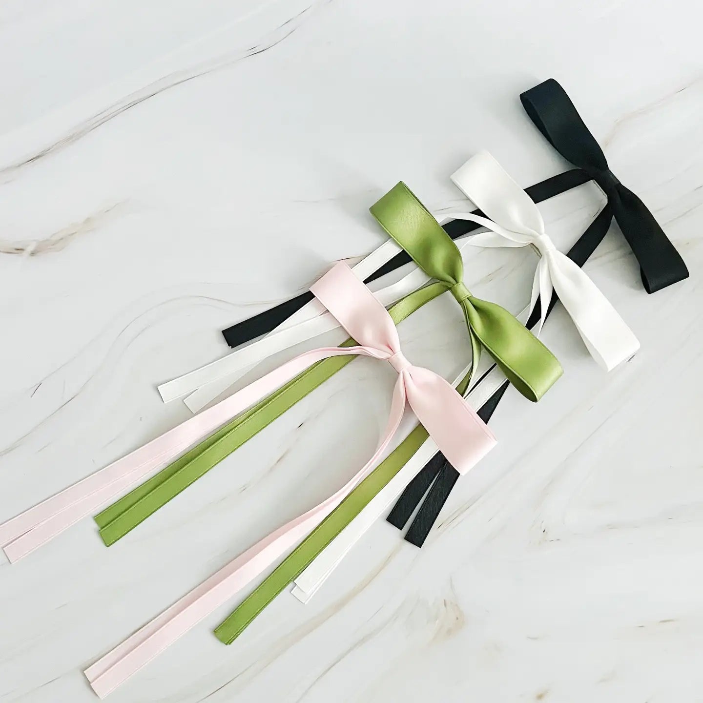 Bow Hair Clip Set of 4