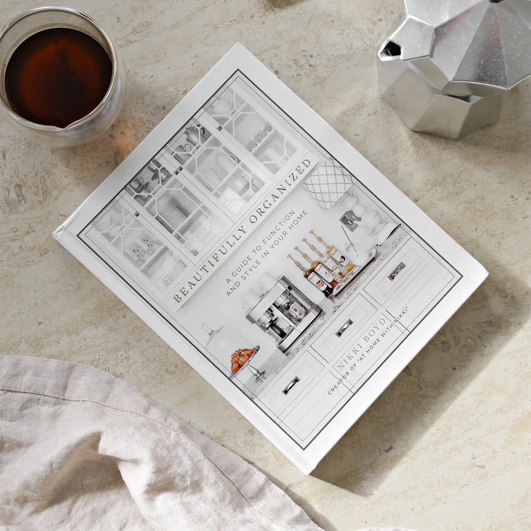 Beautifully Organized (White Coffee Table Book)