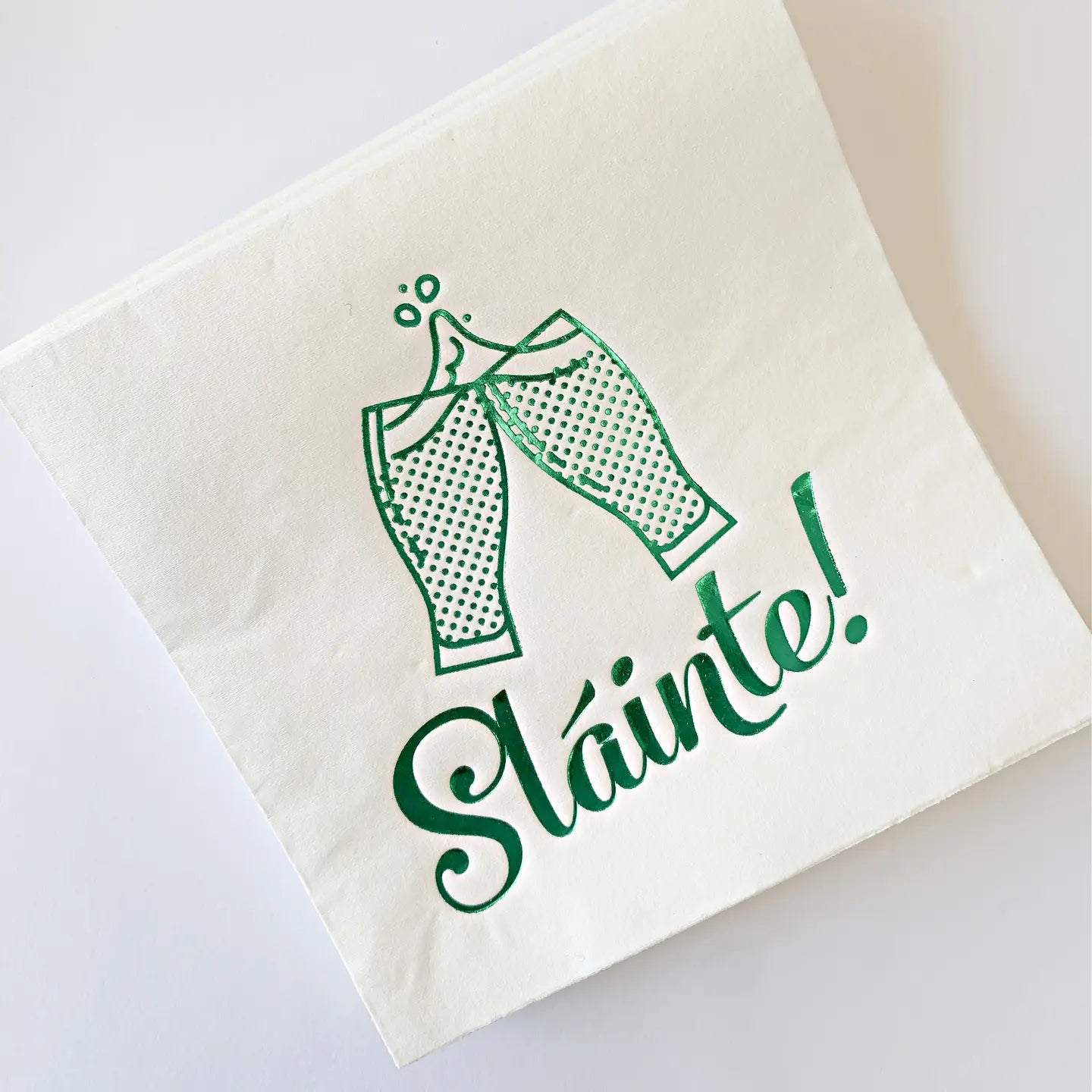 Sláinte! Irish Cheers Cocktail Napkins