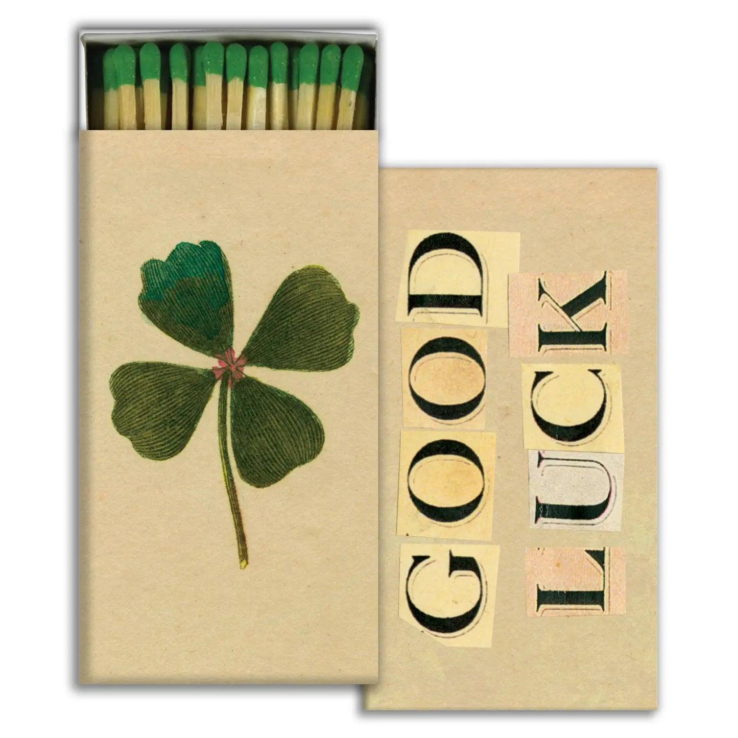 Matches - Good Luck Clover