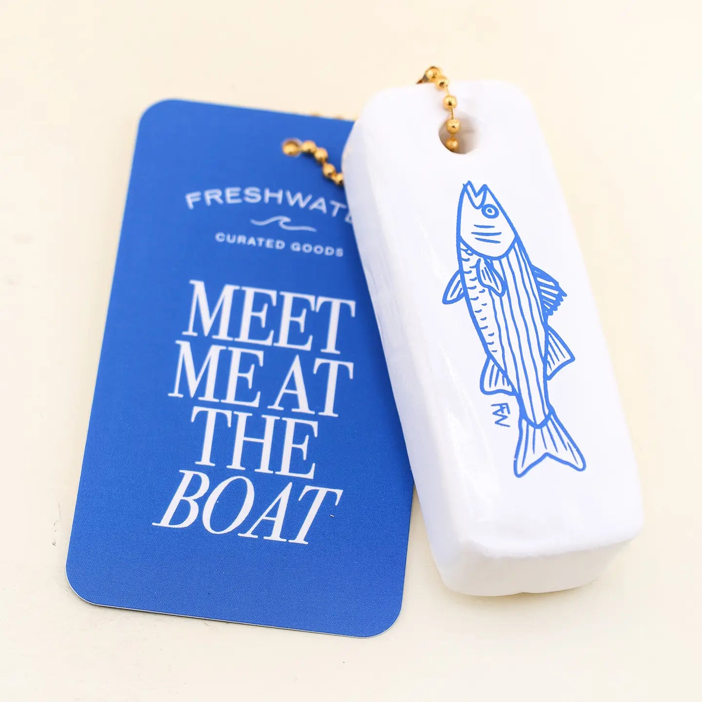 Freshwater Fish Floating Keychain