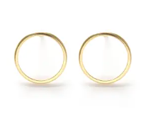 Modern Circle Studs