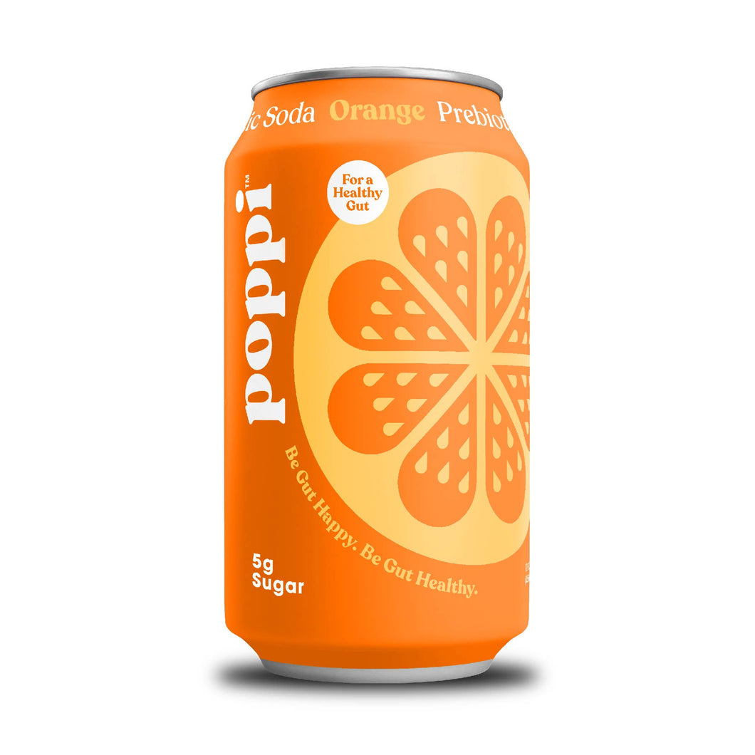 Orange Prebiotic Sparkling Soda