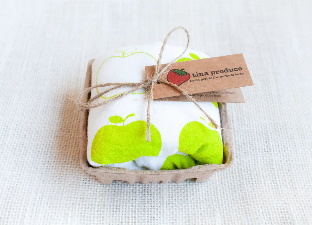 Green Apple Kitchen Towel