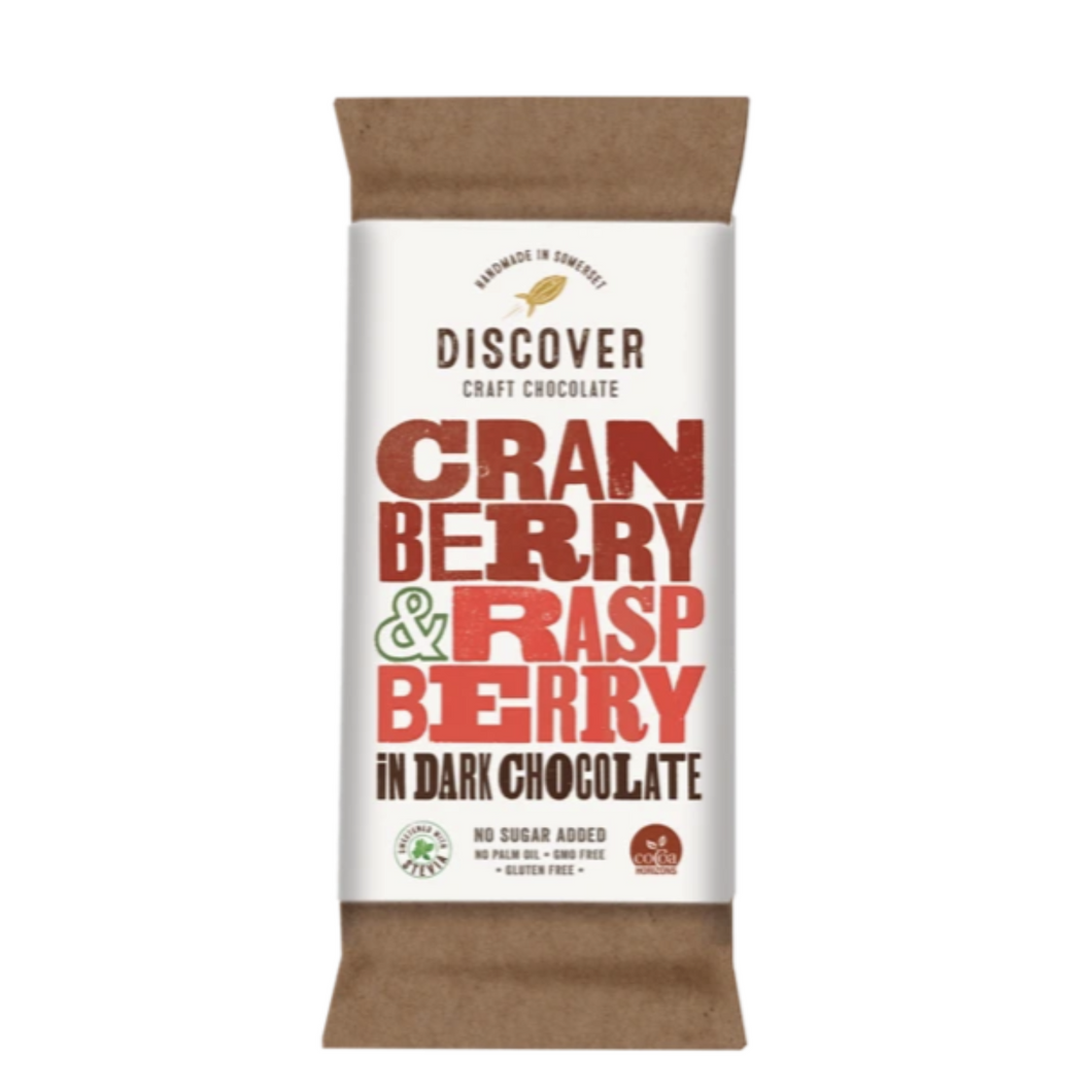 Cranberry and Raspberry in Dark Chocolate