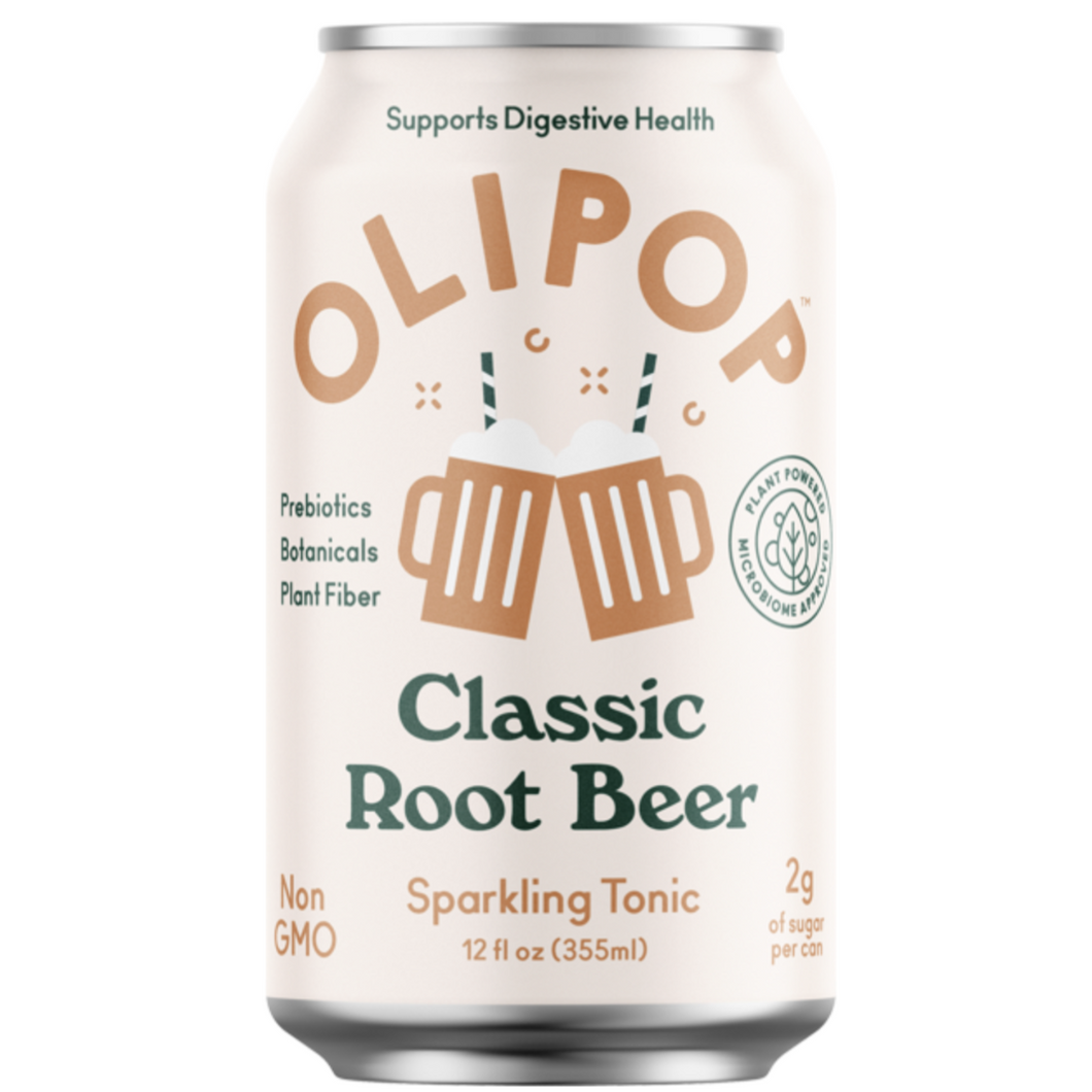 Olipop Prebiotic Sparkling Tonic Drink - Root Beer