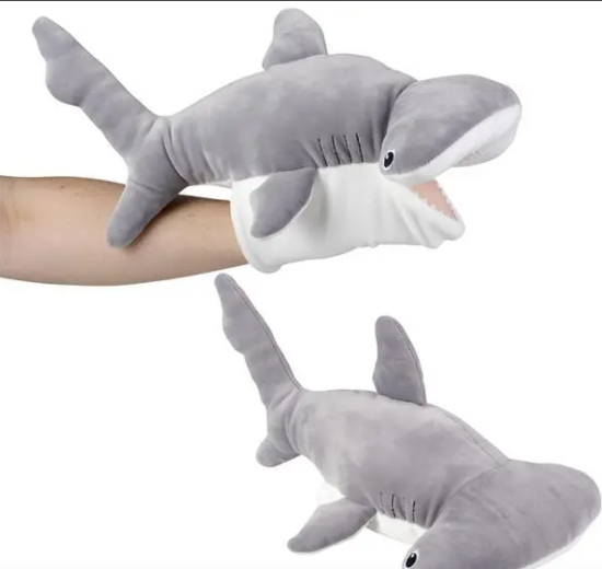 Ocean Safe Hammerhead Shark Puppet
